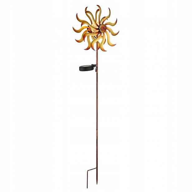 Solární Lampa Led Dogruntové kolo 92 cm Zlatá IP44 Globo Lighting