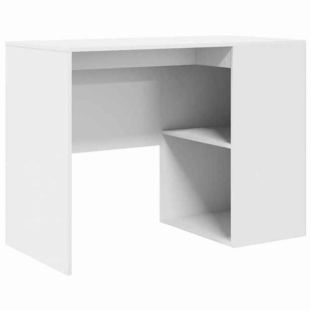 vidaXL Stůl Bílá Kompozitní dřevo 102 x 50 x 75 cm