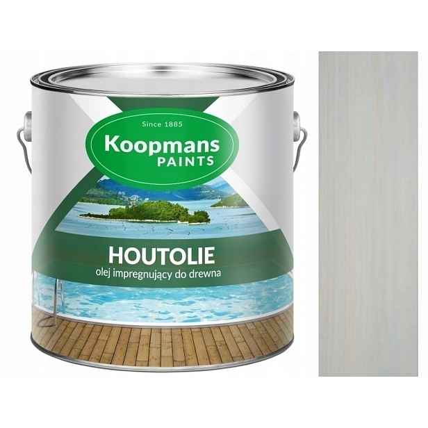 Koopmans Houtolie Uv 5 L Impregnační Olej Na Dřevo 030 Pařížský Šedý
