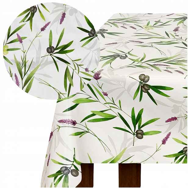 Cerata na stůl ubrus ceratový 140x400 skvrnám odolný dekorativní Gosia