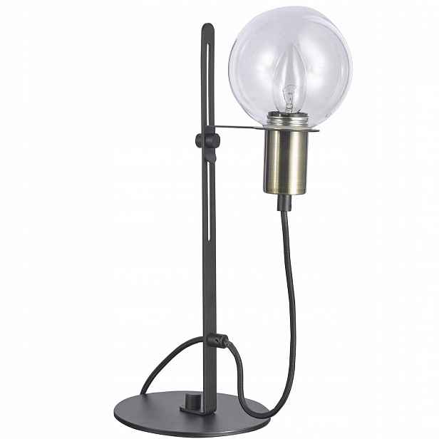 noční lampa, černá, moderní stolní lampa do obývacího pokoje, jídelny Gianni