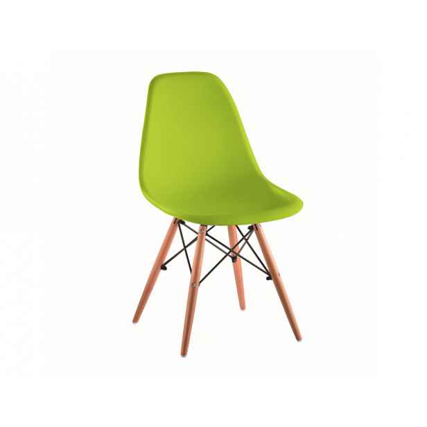Židle Celier, zelená, buk