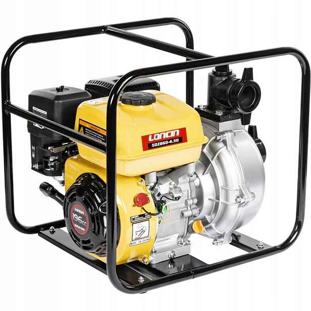 Čerpadlo na čistou vodu Loncin LC50ZB60-4.5Q do 60 m 30 m3/h 500 l/min 2 palce