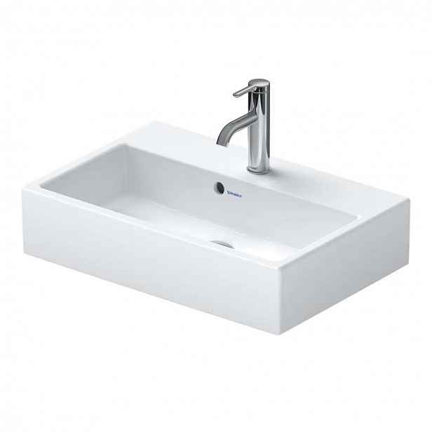 Duravit Vero Air - Umyvadlo 60x40 cm, s přepadem, otvor pro baterii, bílá 2368600000