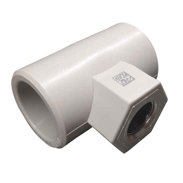 T-kus Pipelife PP-R MZD 32 mm × 1" vnitřní závit
