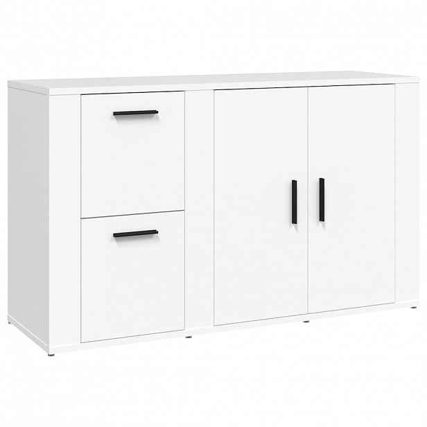 vidaXL Příborník bílý 100x33x59,5 cm kompozitní dřevo
