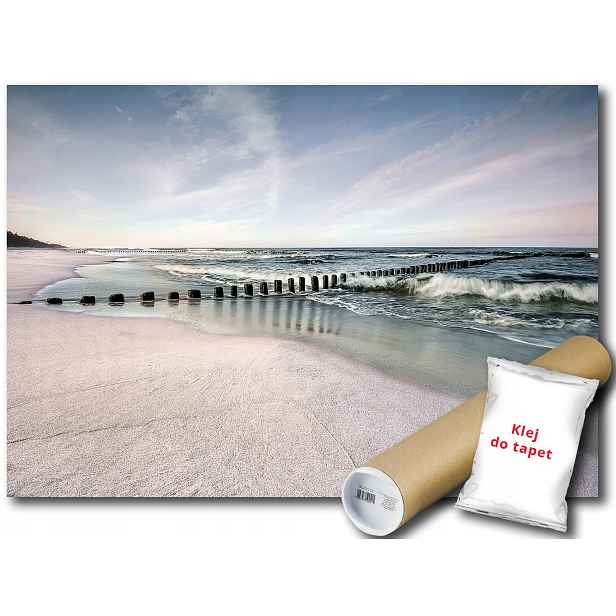 Vinylová fototapeta pláž moře výhled 152x104