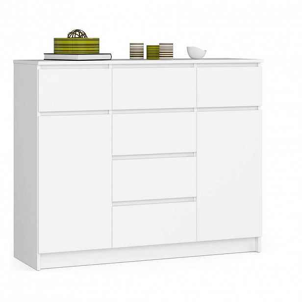 RAUMHIRSCH FURNITURE KOMODA bílá 99/120/40