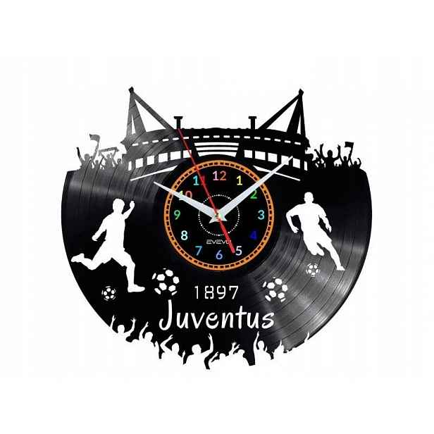 Juve Dárek Originální dekorace do domu Hodiny z vinylové desky
