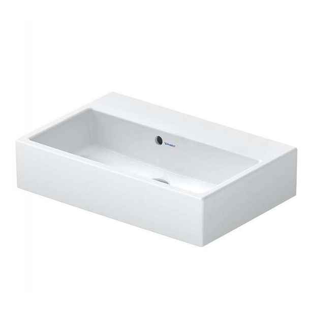 Duravit Vero Air - Umyvadlo nábytkové 60x40 cm, s přepadem, bez otvoru pro baterii, bílá 2368600028