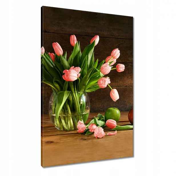 Obrazy 60x90 Červené tulipány