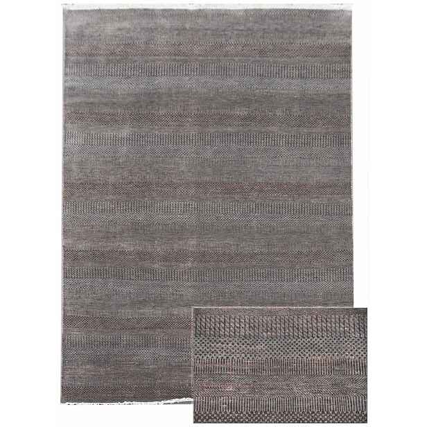 Ručně vázaný kusový koberec Diamond DC-MCN Light grey/brown, 180x275, hnědá, chodba / předsíň, Diamond Carpets India
