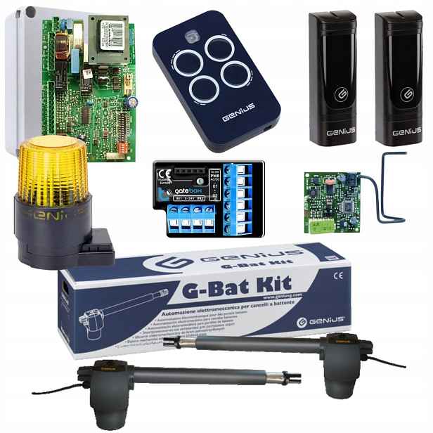 Genius G-BAT400+ Modul WiFi Lampa Guard pohon dvoukřídlé brány