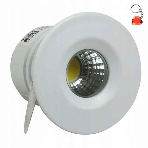 Led koupelnové zapuštěné svítidlo 3W IP65 SH-14 Wh 2258966 Candellux