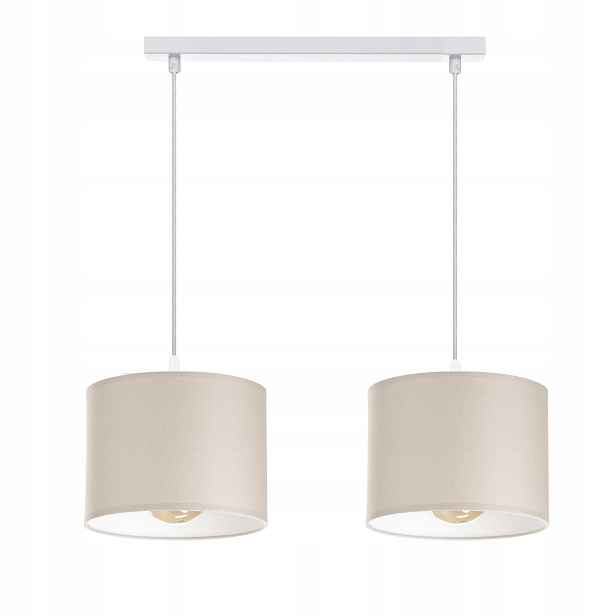 Závěsná Stropní Lampa Lustrová Lišta S Stínítkem, Světlý Kašmír, Béžová
