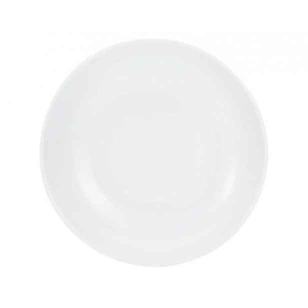 Hluboký talíř Bistrot 23 cm, bílý