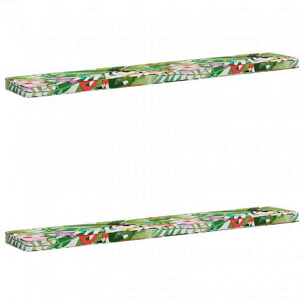vidaXL Sady polštářů na lavici (2 kusy) VUGHT 2 pcs 100% polyester