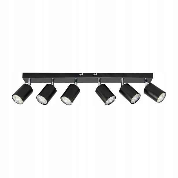 Doa Sp 6, nástěnné a stropní svítidlo, GU10 max. 6x50W, IP20, černé