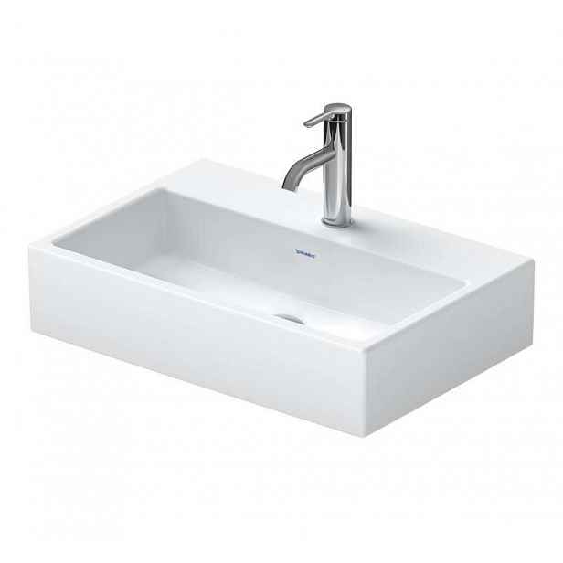 Duravit Vero Air - Umyvadlo 60x40 cm, bez přepadu, otvor pro baterii, bílá 2368600041