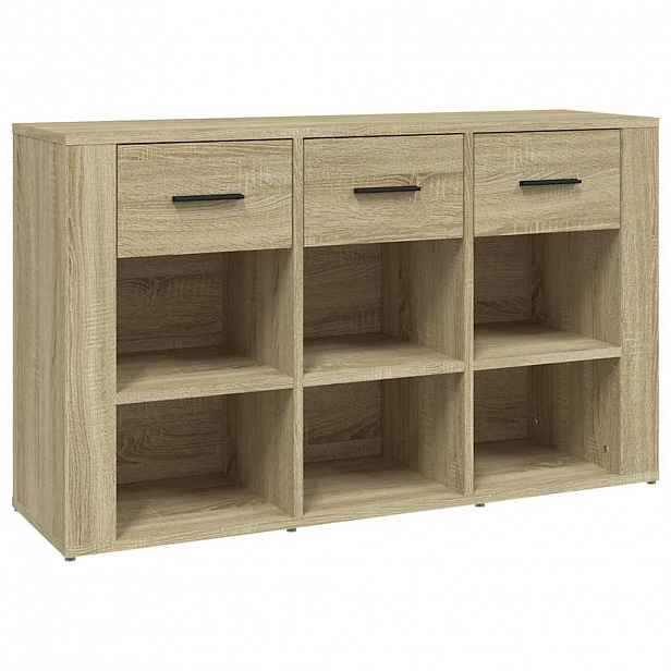 vidaXL Příborník dub sonoma 100 x 30 x 59,5 cm kompozitní dřevo