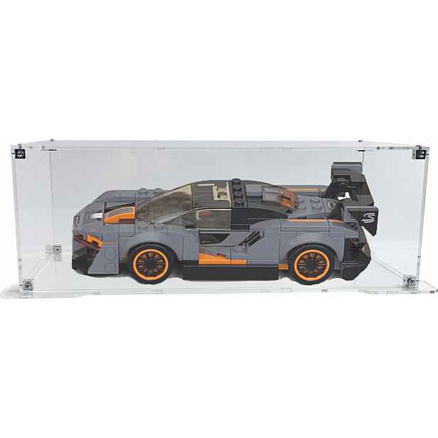 Vitrína s podstavcem Drewlandia pro stavebnici Lego 75892 McLaren Senna
