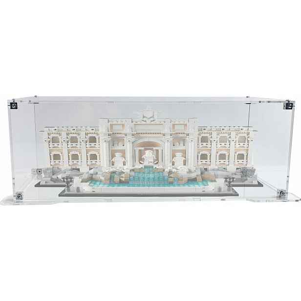 Vitrína s podstavcem pro stavebnici Lego 21062 Architecture Fontána di Trevi