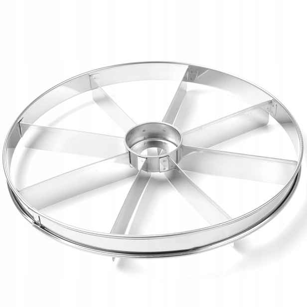 Značkovač na krájení dortu, průměr 320 mm – 8 porcí – Hendi