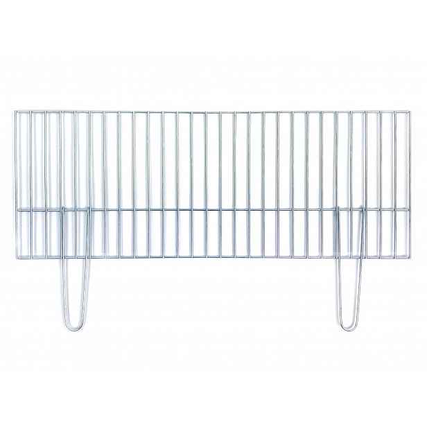 Grilovací rošt 80x30 cm – fi 4 mm – skládací rukojeti