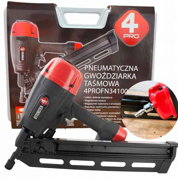 Pásková Hřebíkovačka 2,8-3,1-3,3 MM Papír 34° 50-100 MM Ottensten 4PRO