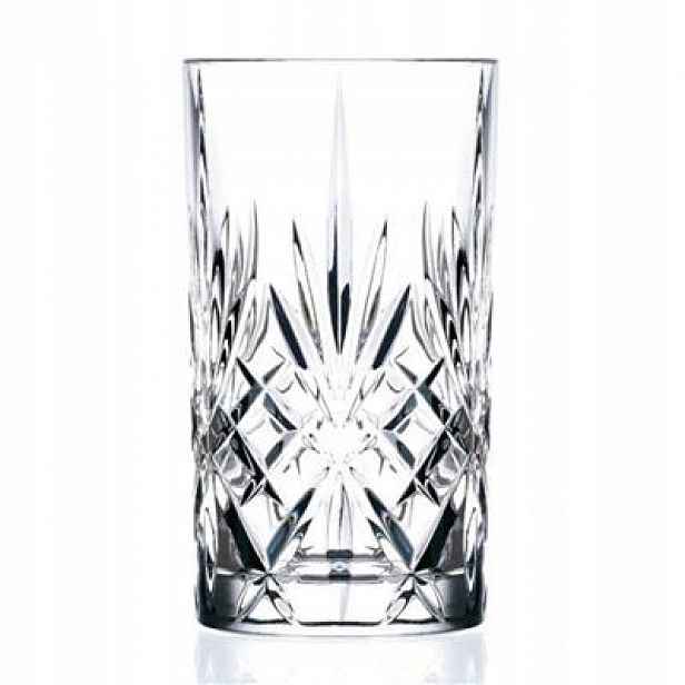 Rcr Melodia Sklenice 360 ML Long Bal 6 Ks
