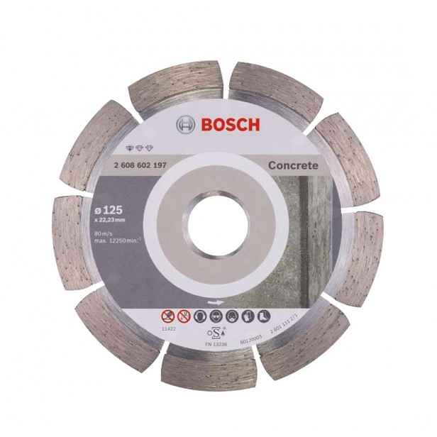 Bosch - Diamantový řezný kotouč na beton 125x22,23 mm 2608602197
