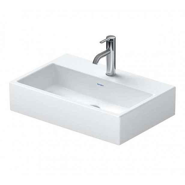Duravit Vero Air - Umyvadlo nábytkové 60x40 cm, bez přepadu, otvor pro baterii, bílá 2368600071