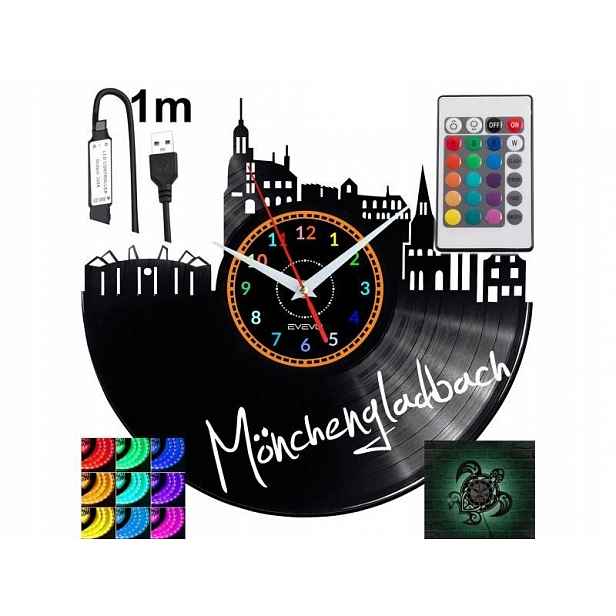Monchengladbach Nápad na Dárek Nástěnná Dekorace z vinylové desky