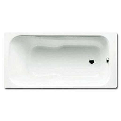 Obdélníková vana Kaldewei Dyna Set 180x80 cm smaltovaná ocel Perl-effekt,Antislip alpská bílá 226430003001