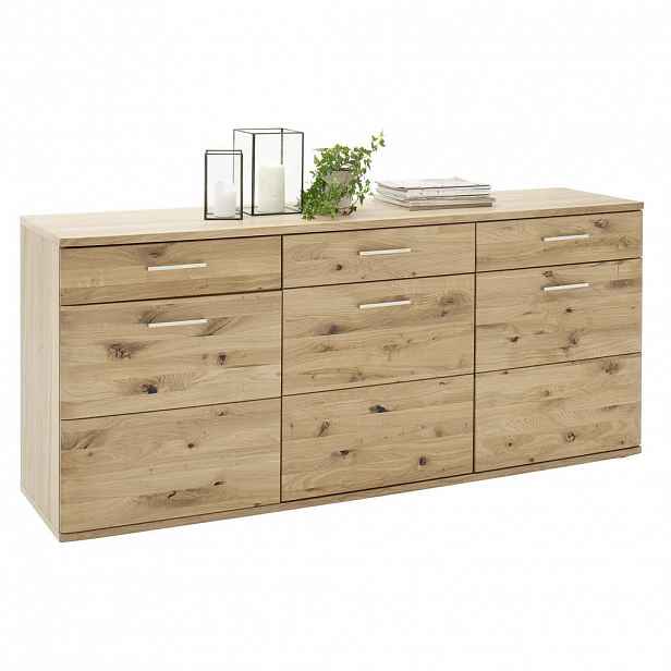 XXXLutz SIDEBOARD, sukový dub, barvy dubu, 180/78/44 cm Livetastic - 000196043836