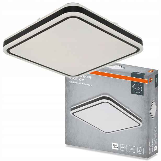 Stropní Svítidlo Led Stropní Svítidlo Nástěnné svítidlo Panel 48W 2880lm 4000K Osram