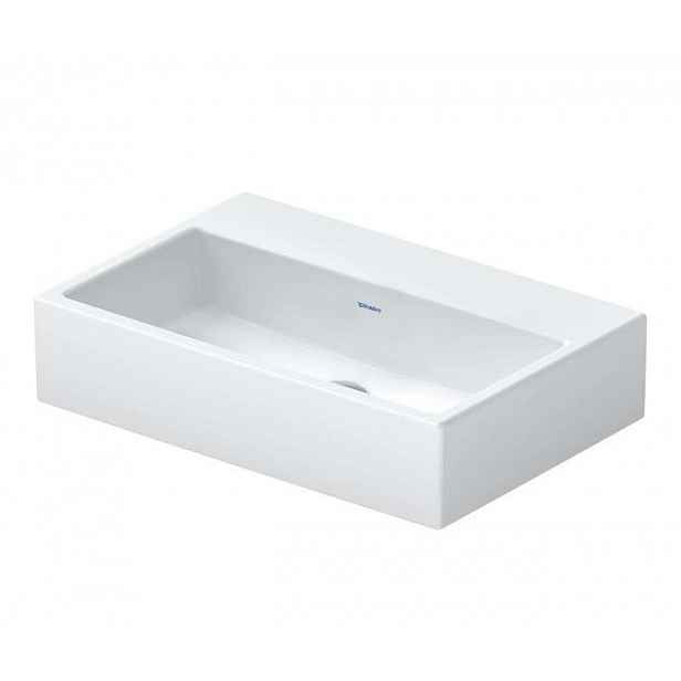 Duravit Vero Air - Umyvadlo nábytkové 60x40 cm, bez přepadu, bez otvoru pro baterii, bílá 2368600079