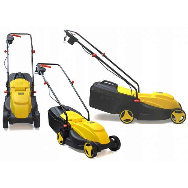 Elektrická Sekačka Na Trávy G83026 Geko John Gardener 2000W 32CM 30L