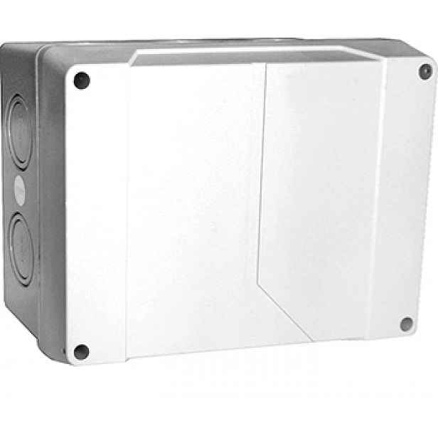 Montážní krabice 200x160x98 s upínací lištou 100A 5x25mm2