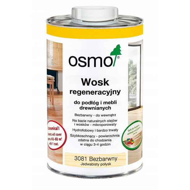 Osmo 3081 Vosk regenerační bezbarvý J. Lesk 1L