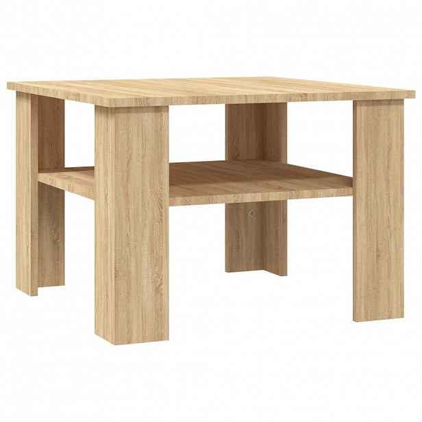 vidaXL Konferenční stolek dub sonoma 60 x 60 x 42 cm kompozitní dřevo