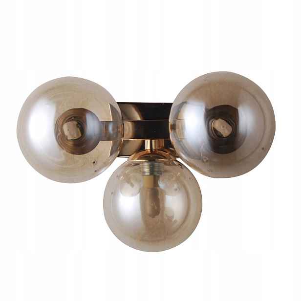 Nástěnná lampa Italux Marbelio Led moderní zlatá