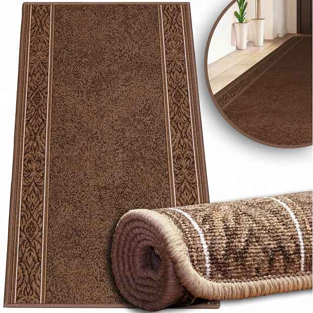 Koberec Měkký Koberec Protiskluzový Univerzální Dekorativní 80 x 250 cm