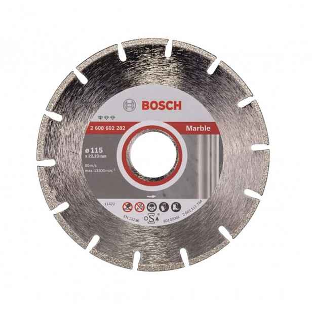 Bosch - Diamantový řezný kotouč na mramor 115x22,23 mm 2608602282