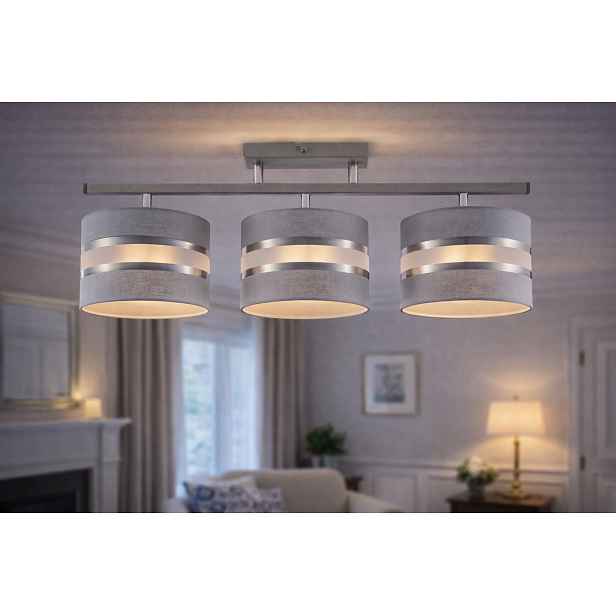 Euro-Lamp Stropní Svítidlo Diana 3 Šedá Abažur 3x60W Výrobce
