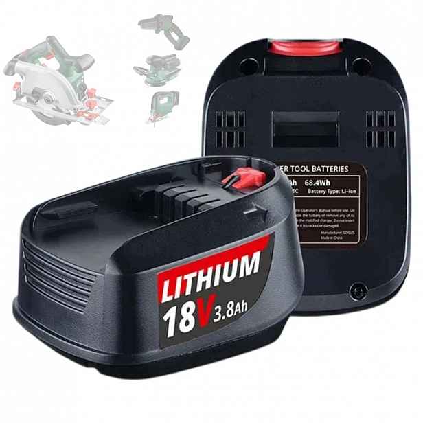 Akumulátor lithium-iontový 18V 3.8 Ah baterie pro Bosch Pba Psb Černá