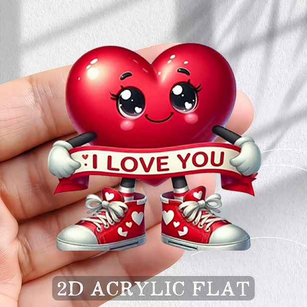 TEMU 1 ks 2D plochá tištěná dekorativní magnetická samolepka na lednici, magnet na lednici. Vyznačuje se jasnými, dlouhotrvajícími, na vyblednutí