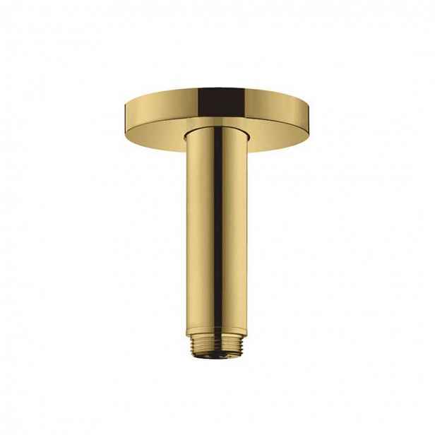 Hansgrohe - Přívod od stropu S 10 cm, leštěný vzhled zlata 27393990