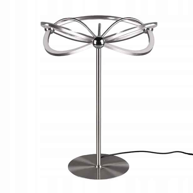 Moderní stolní lampa Charivari stříbrná Trio