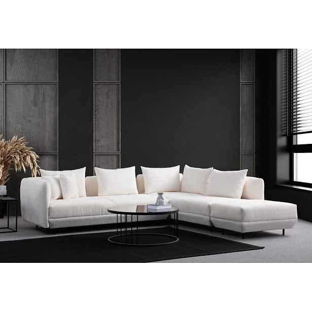 Rohová sedací souprava Floransa - White